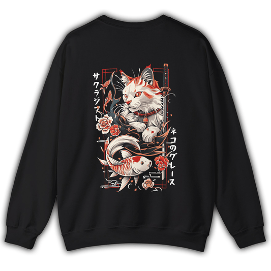 Cat and Fish Crewneck