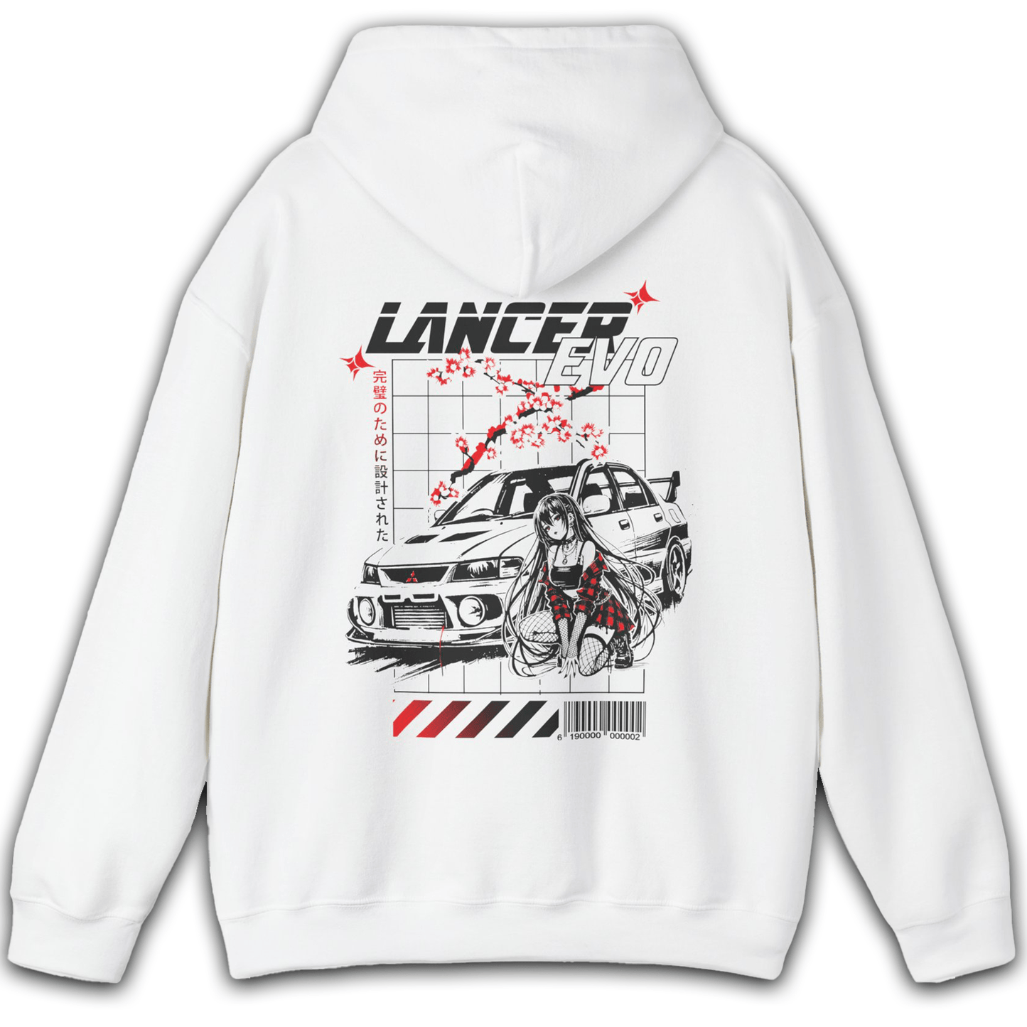 Lancer Evo Babe Hoodie