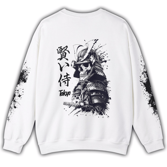 White Samurai Crewneck