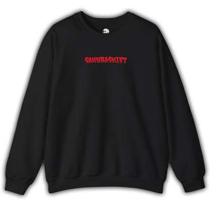 Red Skyline Crewneck